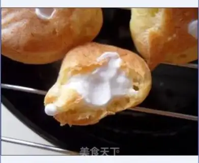 Make cream puffs step 8