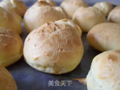 Make cream puffs step 9