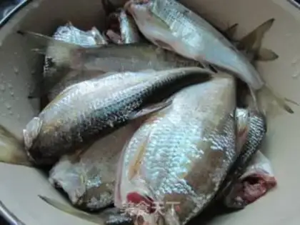 Make fried small yellow croaker step 0