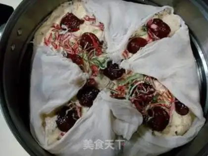 Make Sweet date corn flour cake step 13