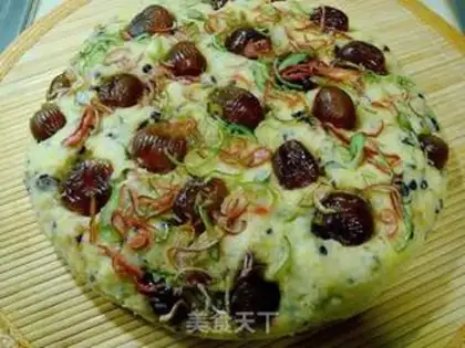 Make Sweet date corn flour cake step 16