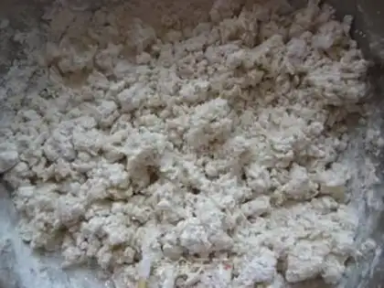 Make Hot noodles steamed buns step 0