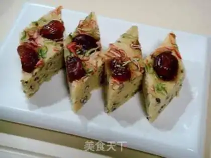 Make Sweet date corn flour cake step 17