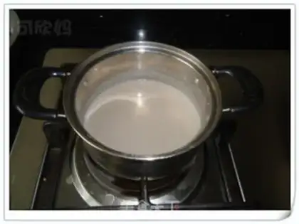 Make Soymilk taro pudding step 3