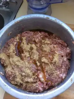 Make pan-fried bun stuffed with step 15