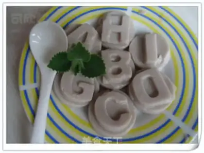 Make Soymilk taro pudding step 5
