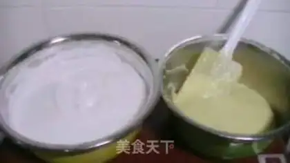 Make Ten inch fresh milk fruit cake step 2