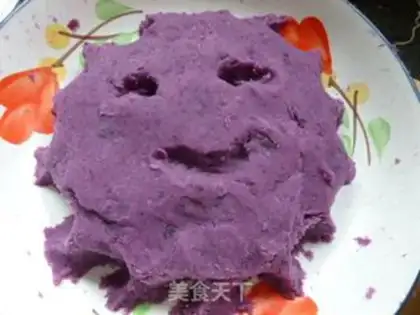 Make Purple sweet potato mayuan step 0