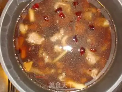 Make Braised beef brisket with white radish step 5