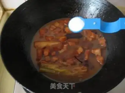 Make braised pork step 13