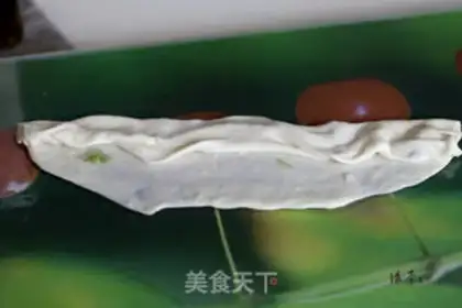 Make scallion cake step 6