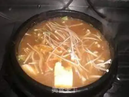 Make Korean miso soup step 5