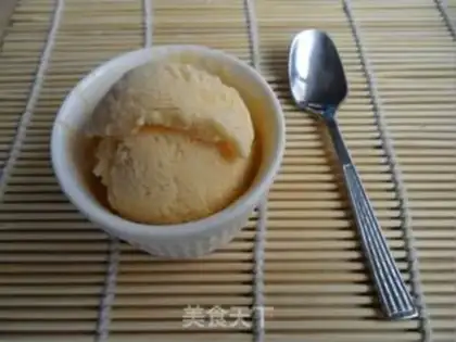 Make mango ice cream step 6