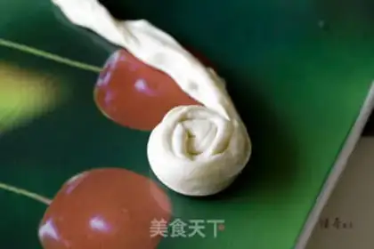 Make scallion cake step 7