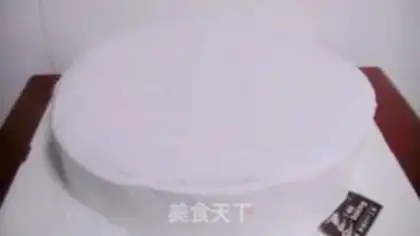 Make Ten inch fresh milk fruit cake step 10