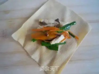 Make Thousand Spring Rolls step 8