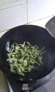 Make Litchi broccoli step 2