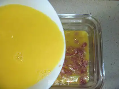 Make Steamed eggs with minced pork step 4