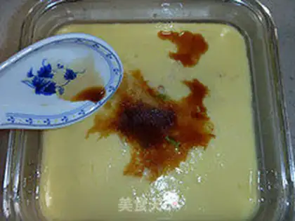 Make Steamed eggs with minced pork step 6