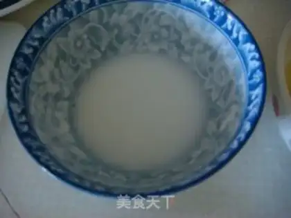 Make Yellow cloth egg mixed rice step 6