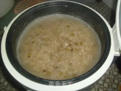 Make mung bean porridge step 4