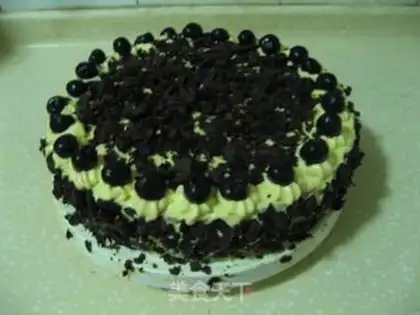 Make Black Forest Cheesecake step 33
