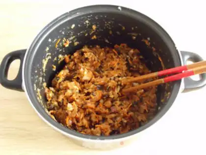 Make Milk pork bun step 9