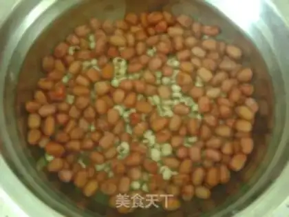 Make Red bean and coix seed drink step 1
