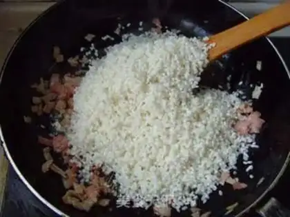 Make Oatmeal egg yolk rice dumplings step 3