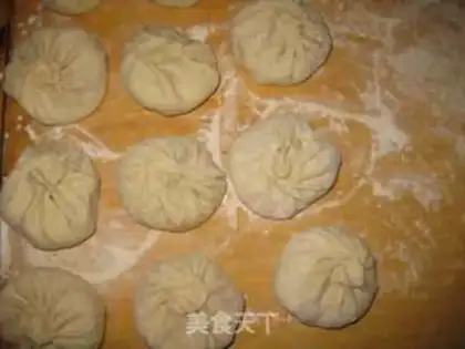 Make Mushroom pork bun step 4