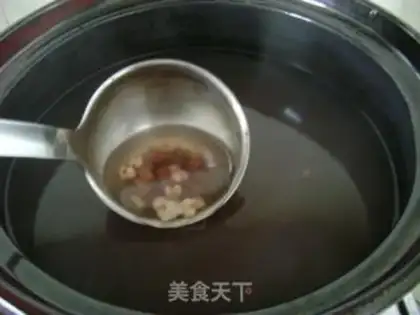 Make Red bean and coix seed drink step 3