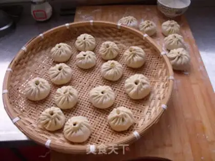 Make Milk pork bun step 14