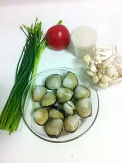 Make braised rice with clam step 0