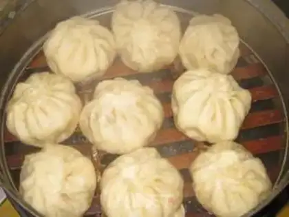 Make Mushroom pork bun step 7