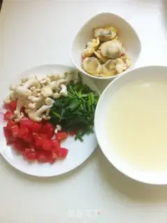 Make braised rice with clam step 1