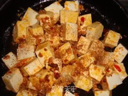 Make mapo tofu step 7
