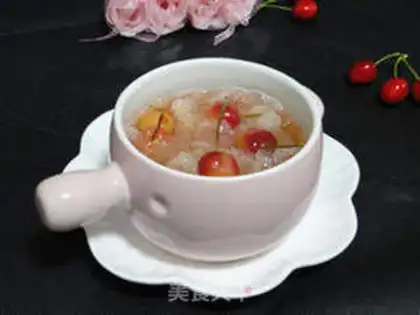 Make Tremella and cherry soup step 9