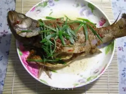 Make Steamed perch with spicy bean paste step 4