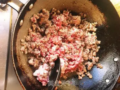 Make glutinous rice steamed meat step 9