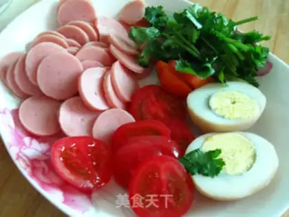Make North Korea cold noodles step 1