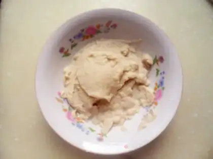 Make Soy milk residue egg cake step 0