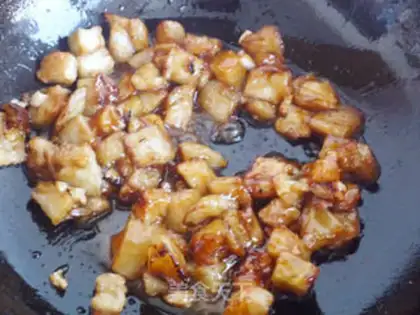 Make Roasted eggplant with minced garlic step 9
