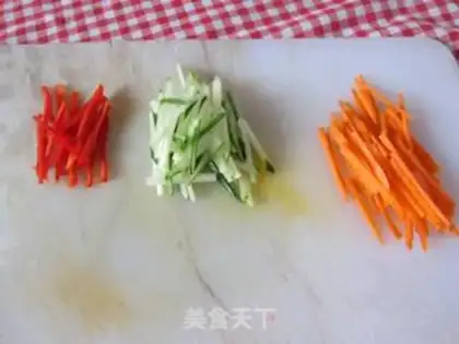Make Jellyfish skin with cold sauce step 0