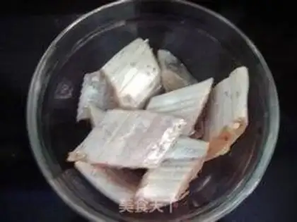 Make Sweet and sour hairtail step 1