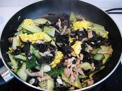Make Moo Shu Pork step 8