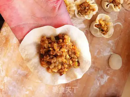 Make glutinous rice steamed meat step 20