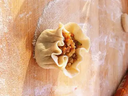 Make glutinous rice steamed meat step 24