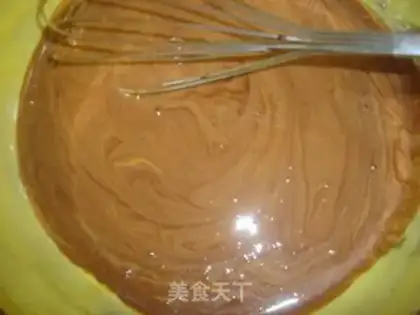 Make Chocolate blueberry cake roll step 3