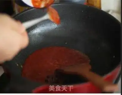 Make Korean sauce crispy tomato strips step 6
