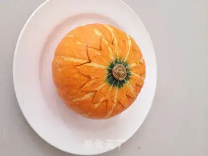 Make Pumpkin Eight Treasures Rice step 2